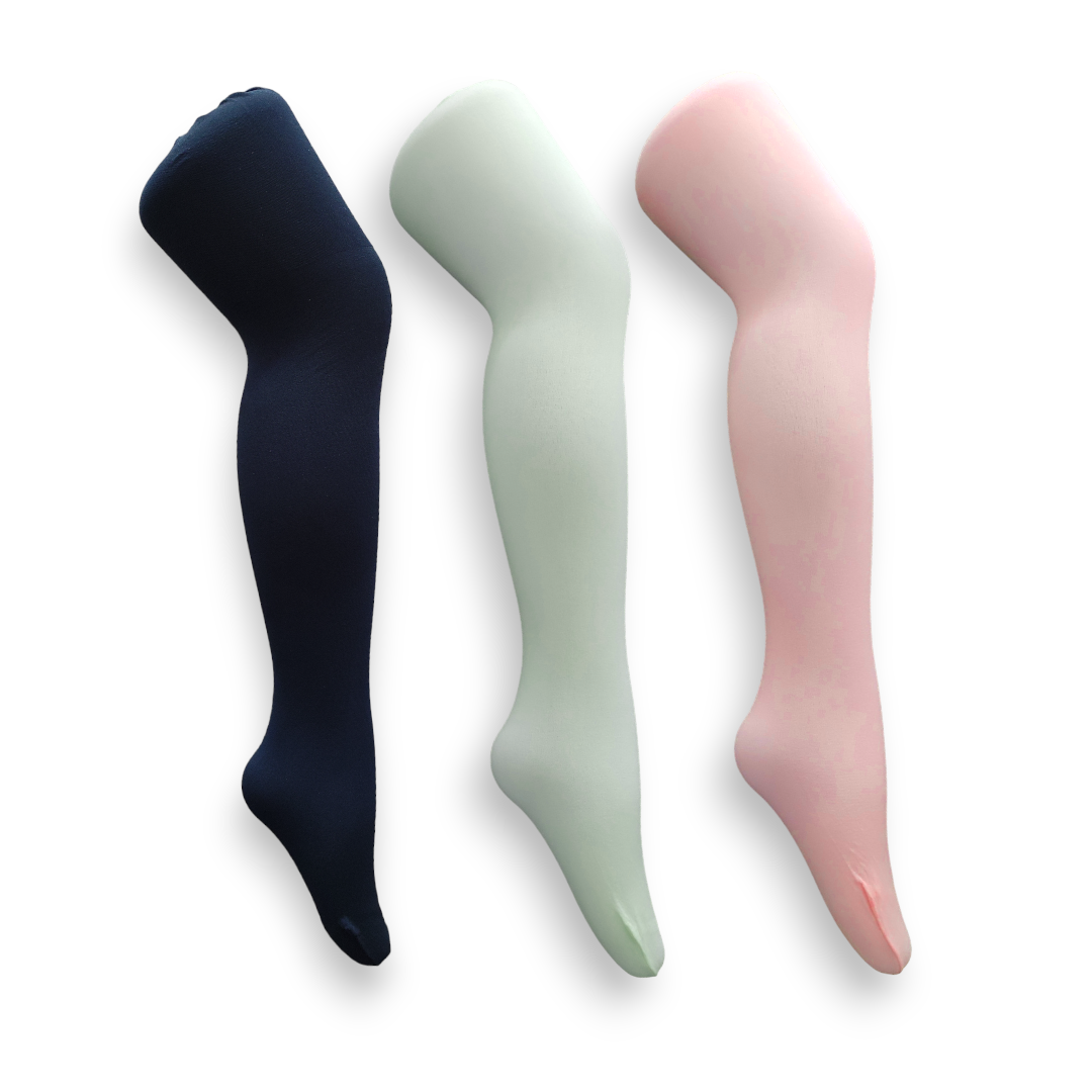 Pack X3 - Panty delgada niña nylon