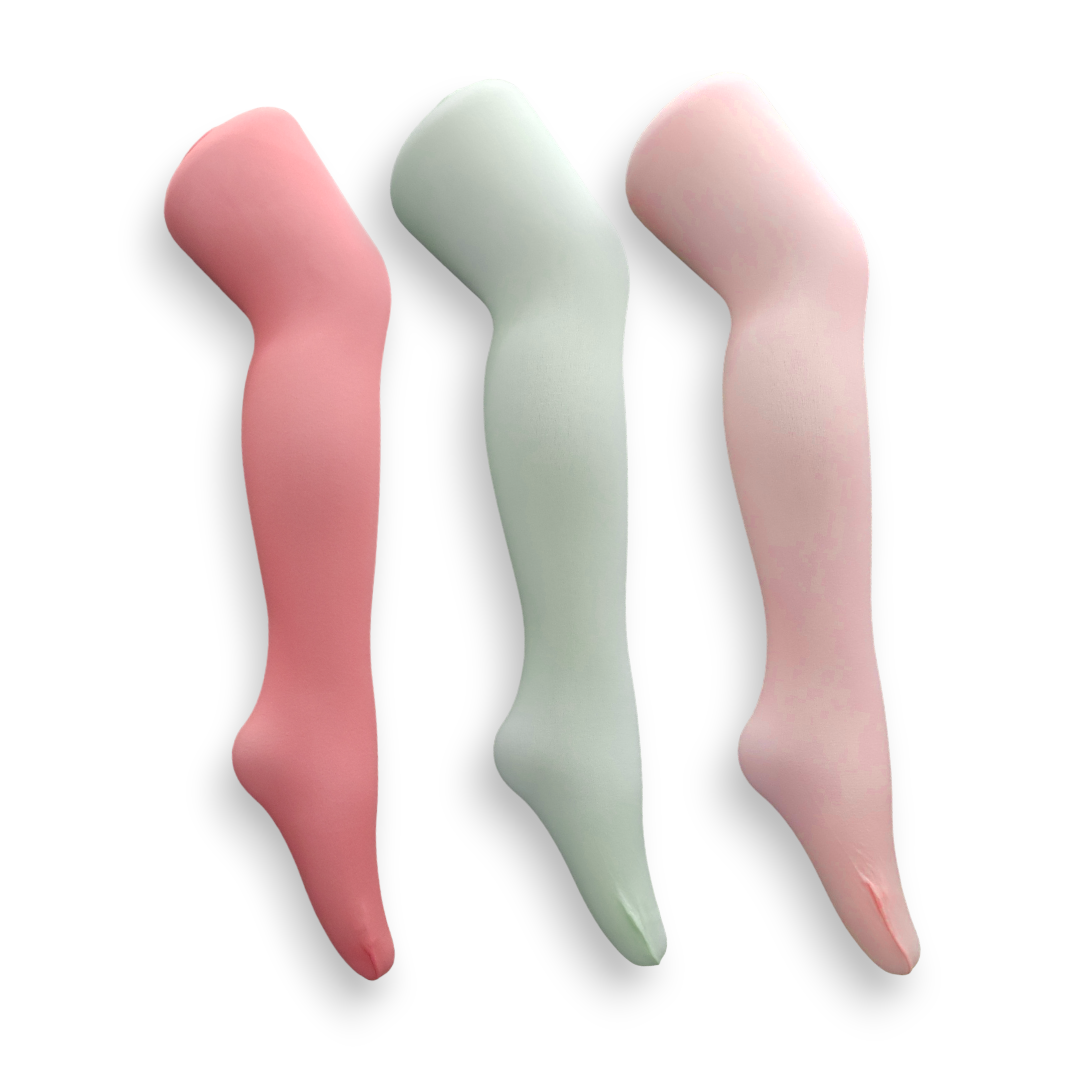 Pack X3 - Panty delgada niña nylon