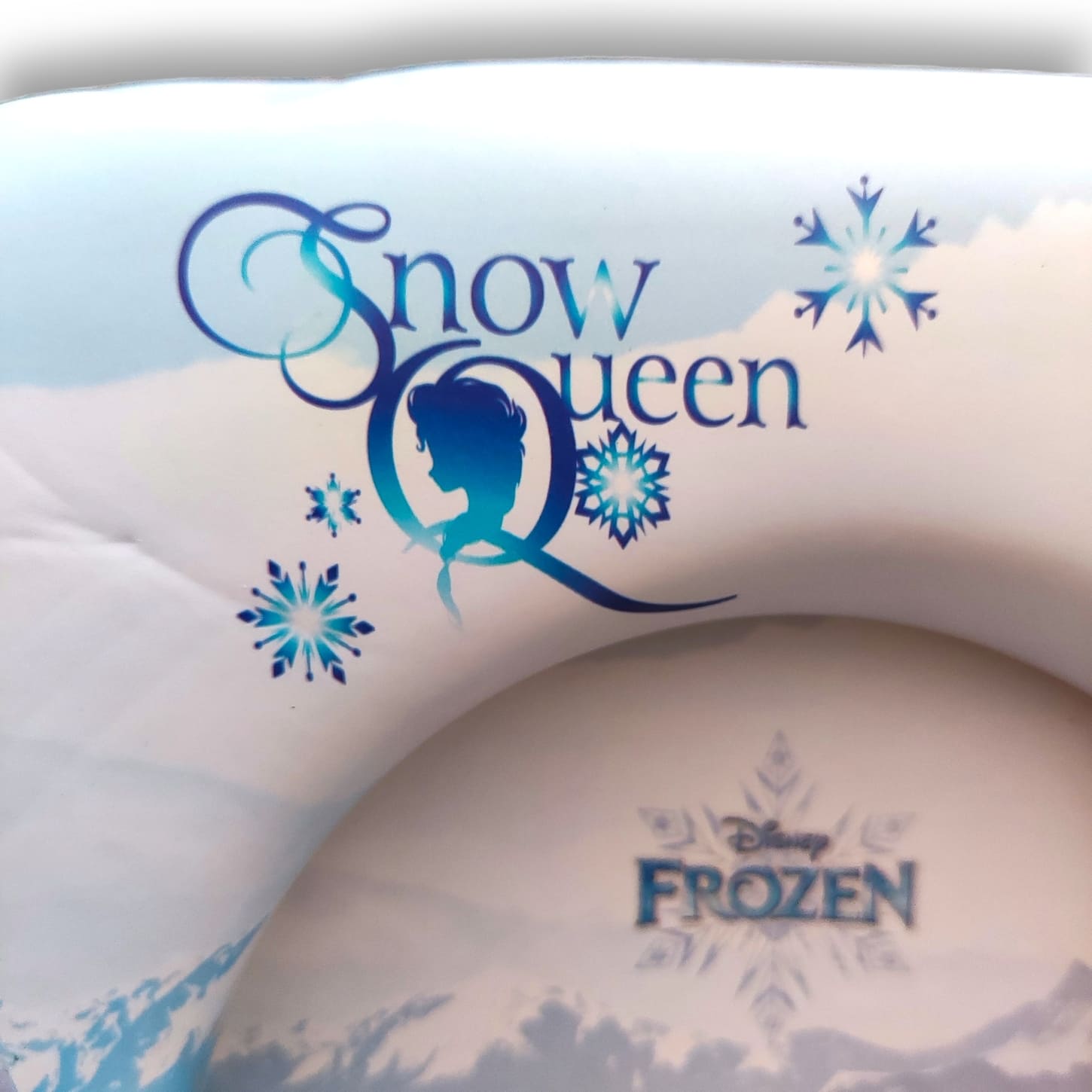 Asiento inodoro para niños acolchado - Elsa & Ana Frozen