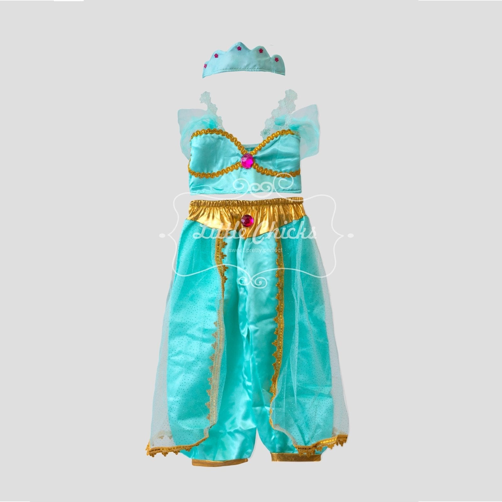 Princesa Jazmin - vestidos de princesas - Little Chicks