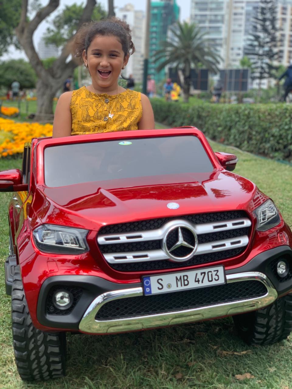 [ÚLTIMA UNIDAD] Carro a batería marca Mercedes - Rojo - Little Chicks