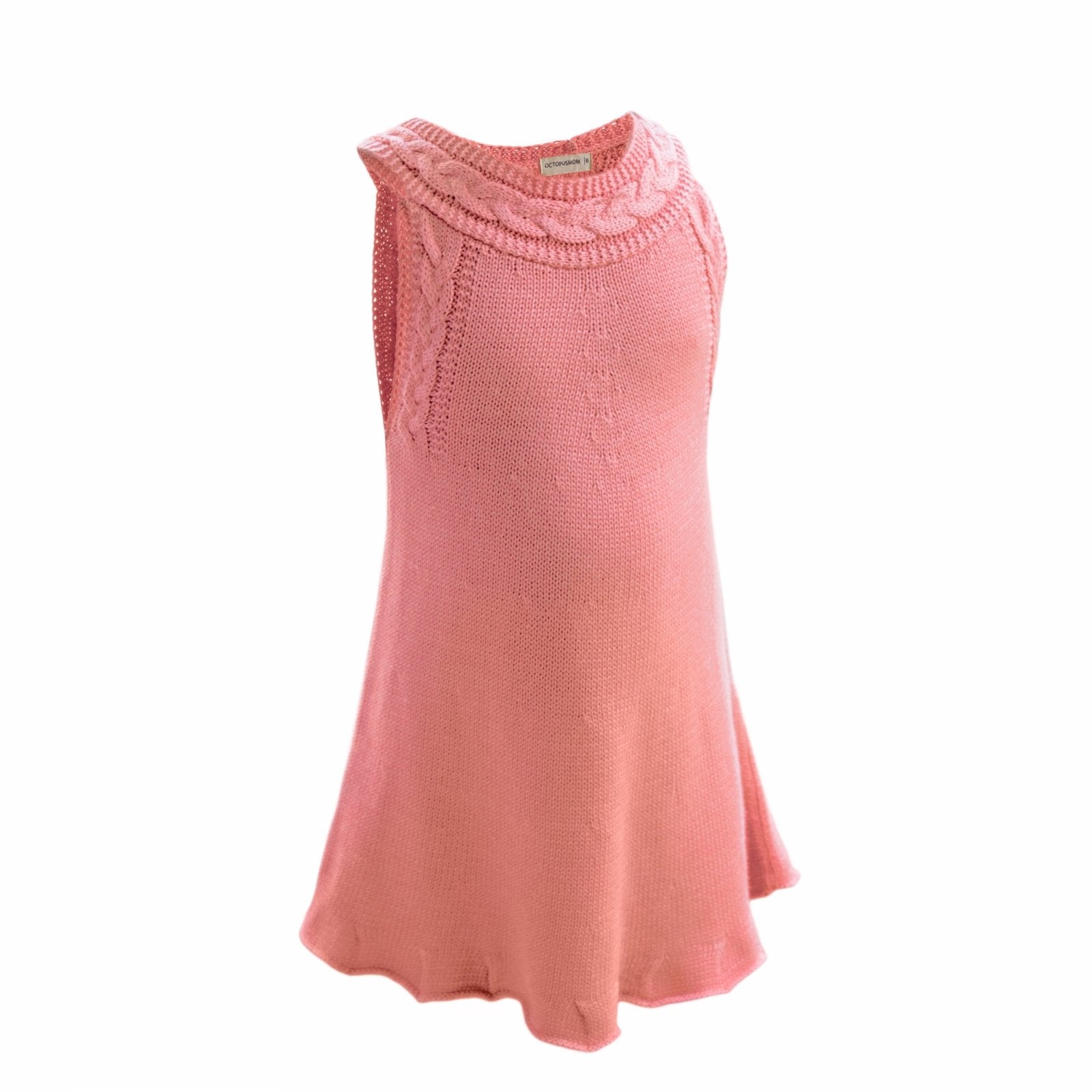 Vestido tejido para niña - Coral - Little Chicks