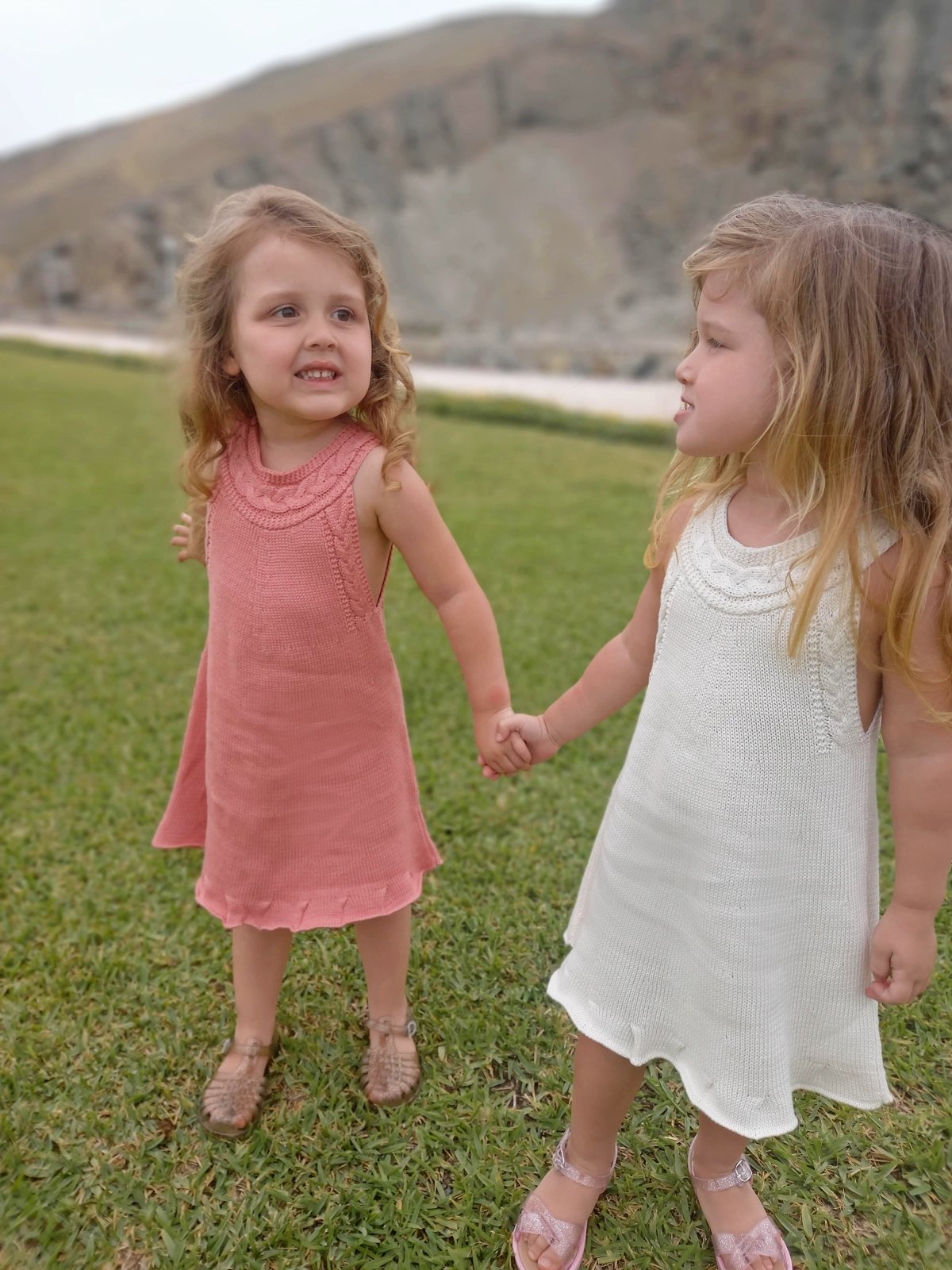 Vestido tejido para niña - Perla - Little Chicks